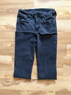 American Eagle Outfitters Black Wide Leg Jeans